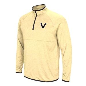 NWOT - Colosseum | Men's Vanderbilt University Commodores Gold 1/4 Zip Pullover